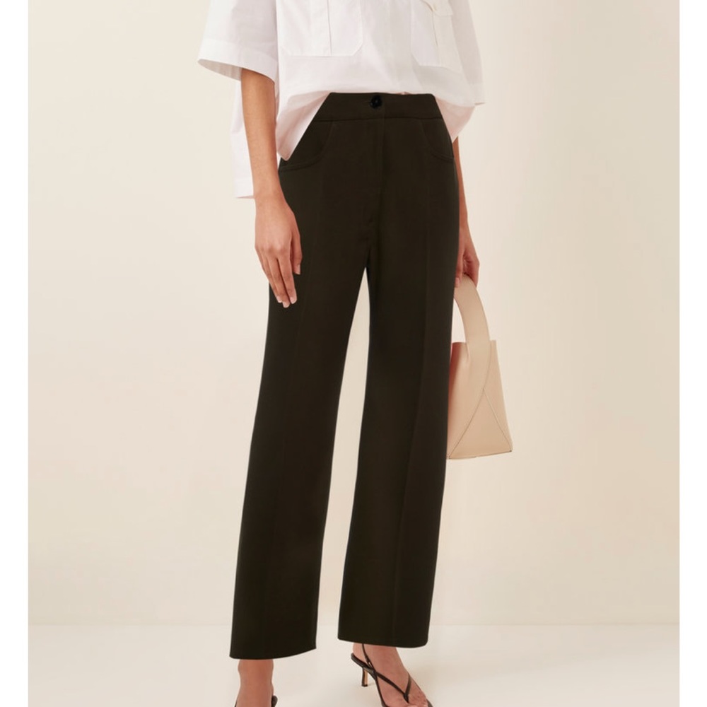 Jil Sander Flared crop pants